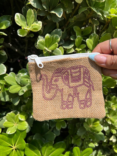 Zipper Bag (Elephant)